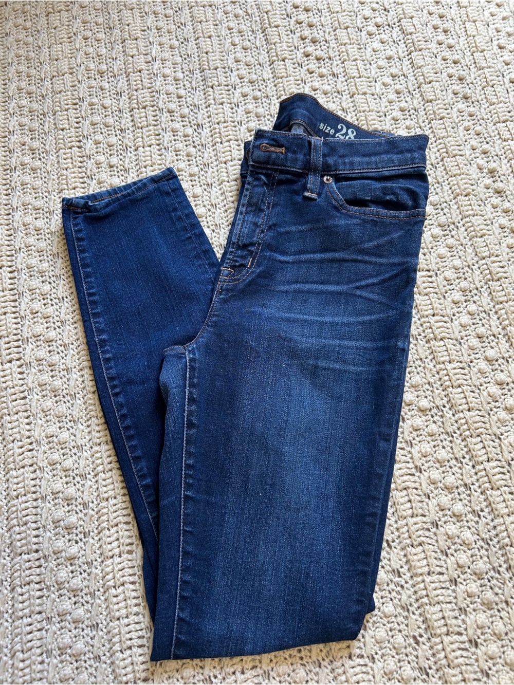 J. Crew Dark Blue Slim Jeans